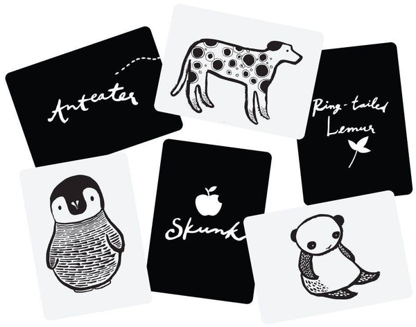 Black and White Art Cards