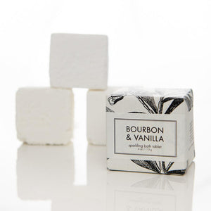 Bourbon and Vanilla - Sparkling Bath Tablet