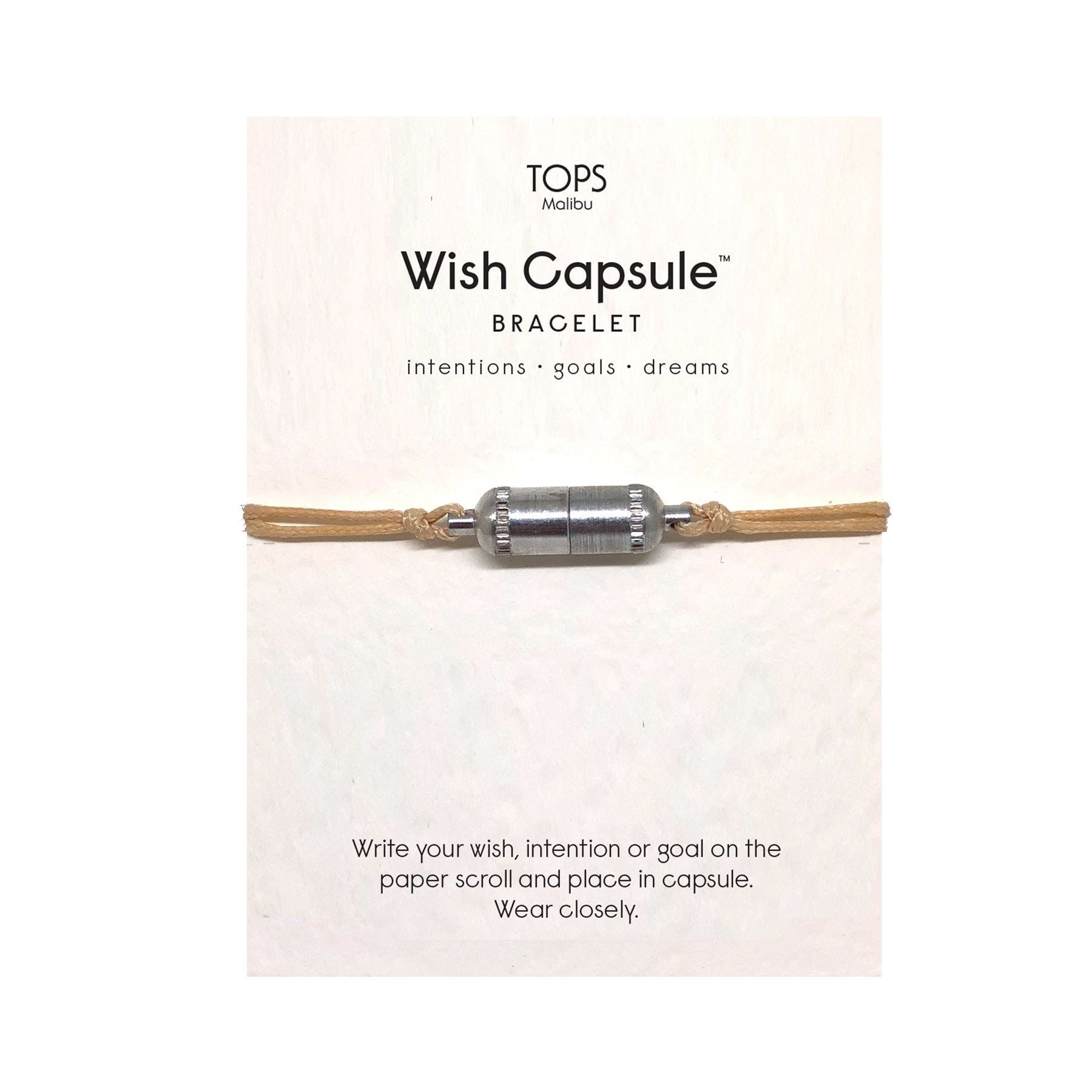 Natural Wish Capsule Bracelet
