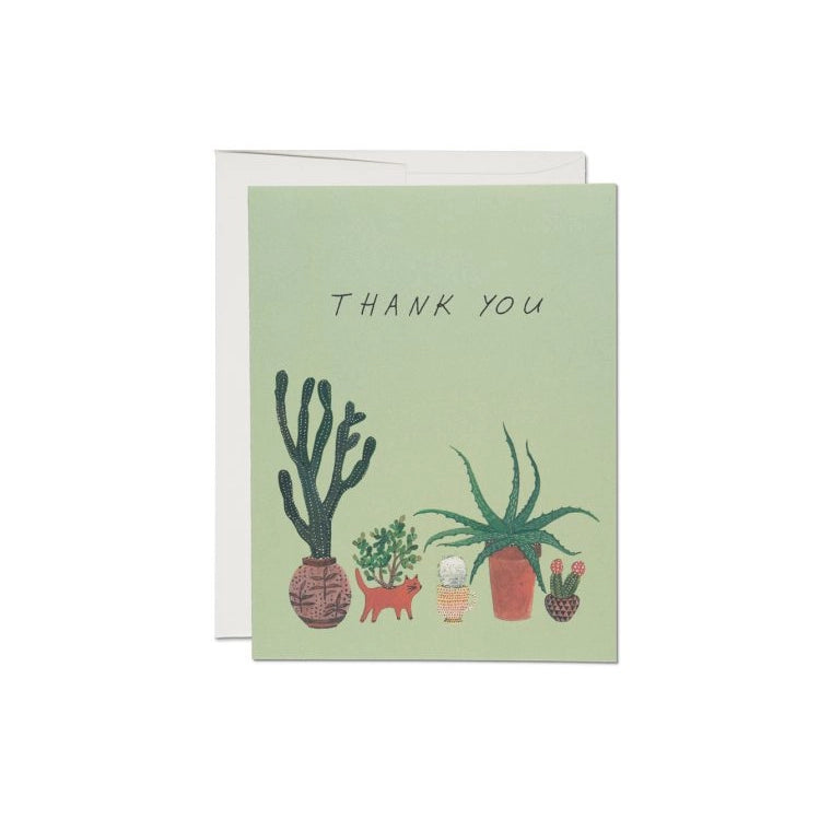 Cactus - Thank You Card