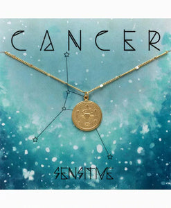 Cancer Medallion Necklace