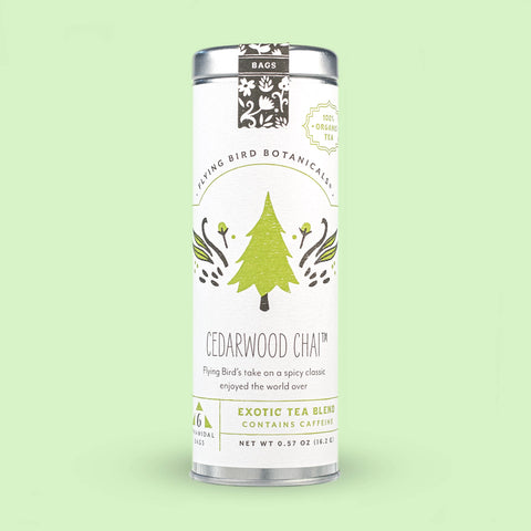 Cedarwood Chai - 6 Tea Bag Tin