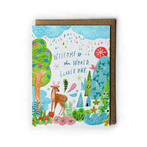 Welcome to the World Little One - Baby Card