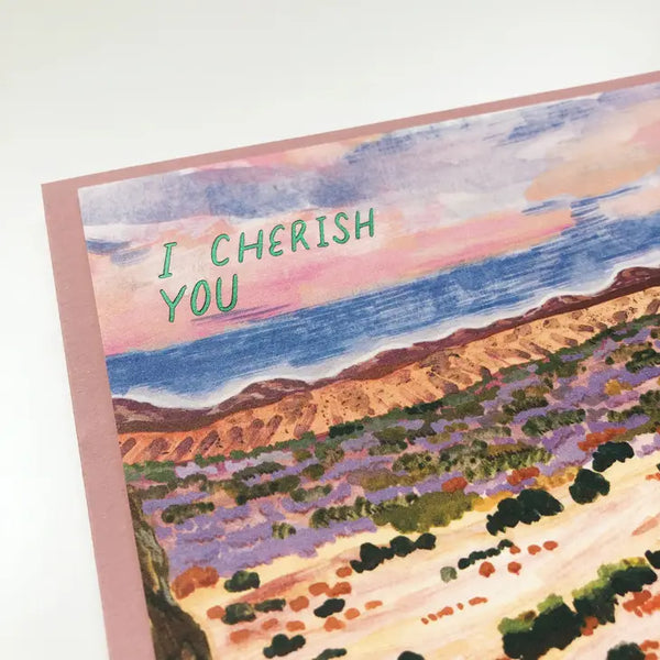 I Cherish You - Love Card