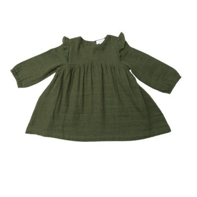 Chive - Shoulder Ruffle Dress
