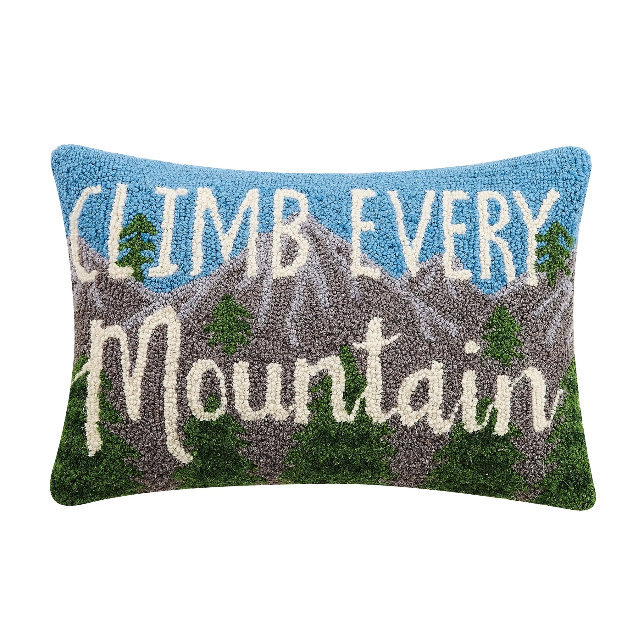 Climb Every Mountain - Hook Pillow