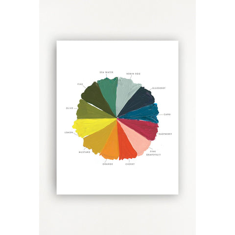 Color Wheel - Art Print