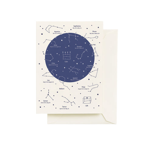 Constellations - Birthday Card