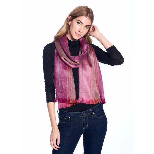 Cosmic Berry - Alpaca Scarf