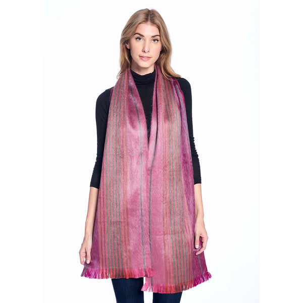 Cosmic Berry - Alpaca Scarf