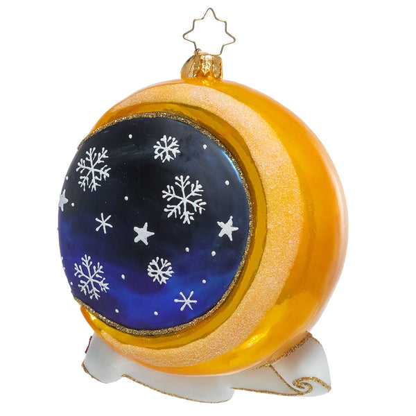 Crescent Moon Christmas - Ornament
