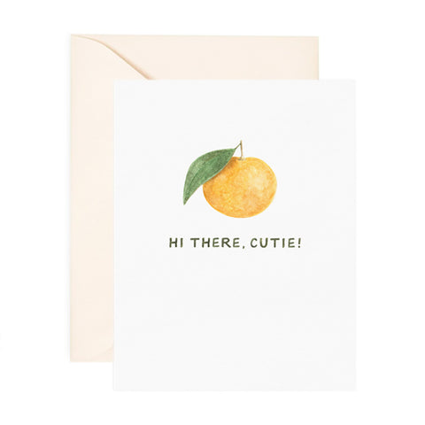 Cutie Clementine - Greeting Card