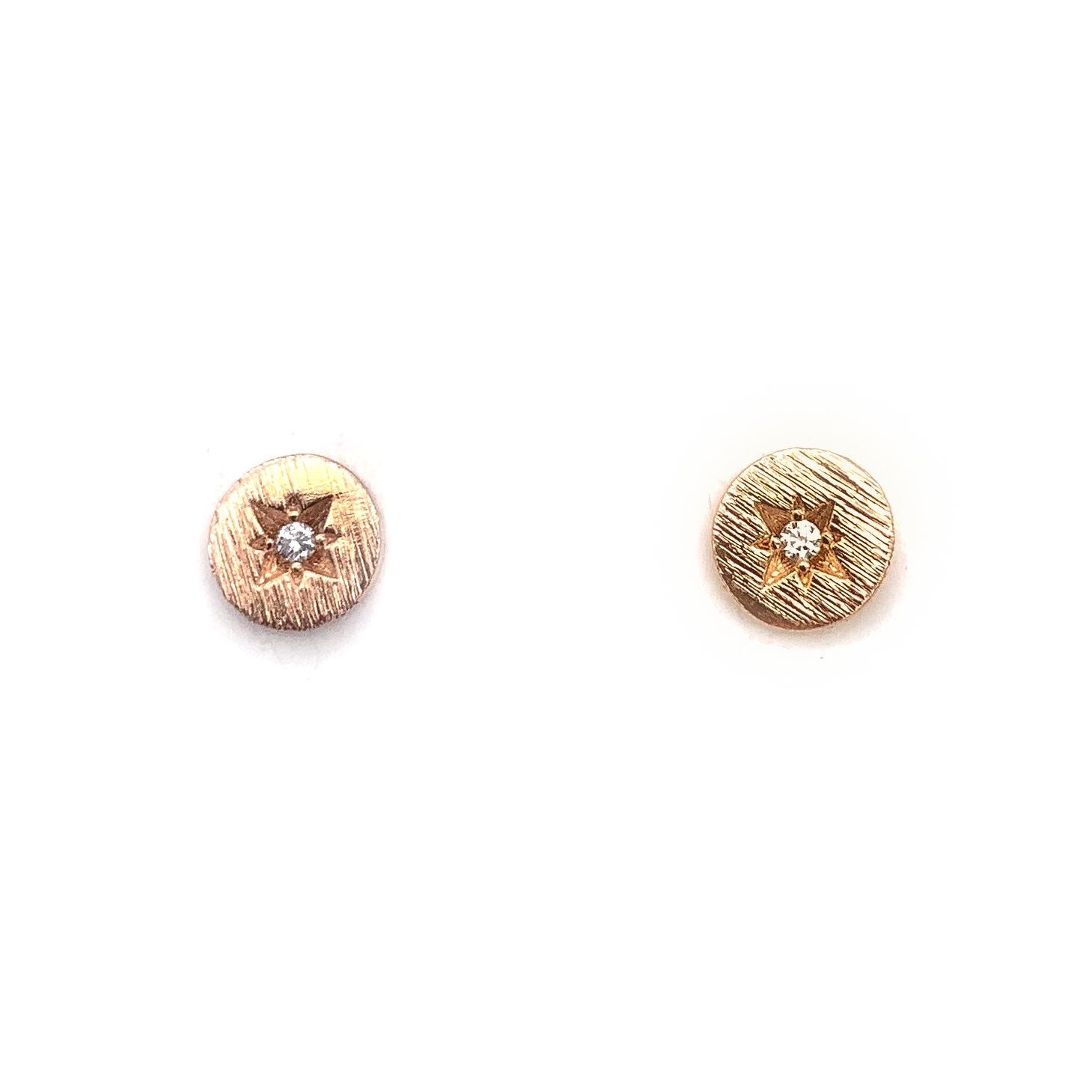 Burst Stud Earrings - Gold