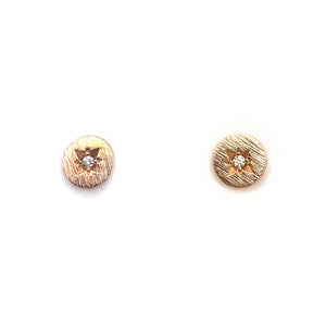Burst Stud Earrings - Gold