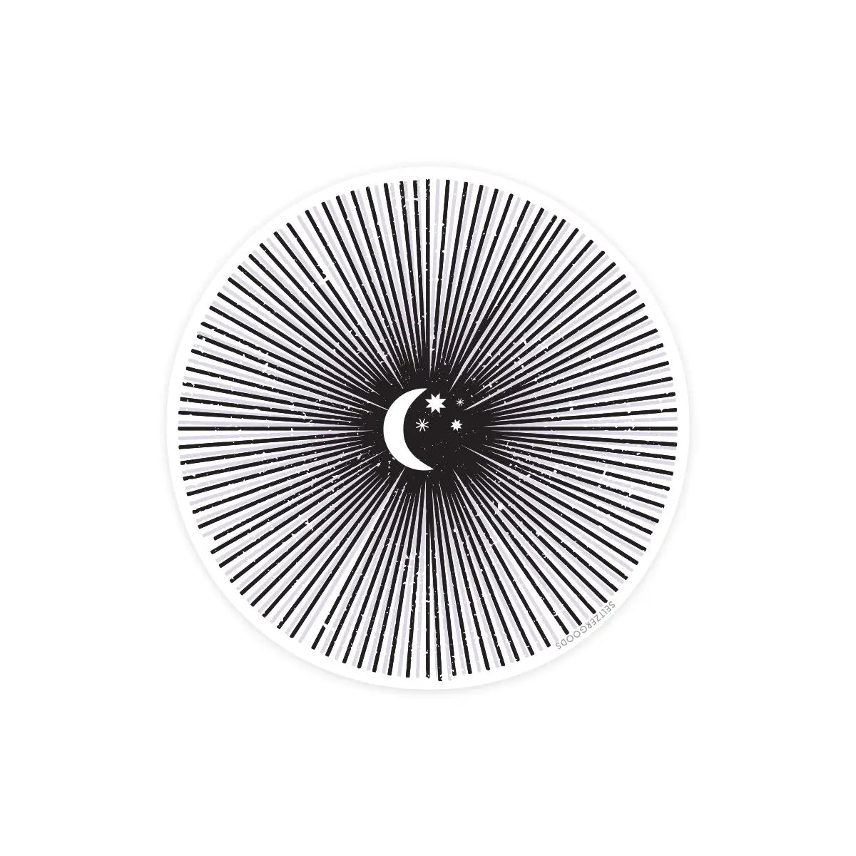 Moon Burst - Sticker