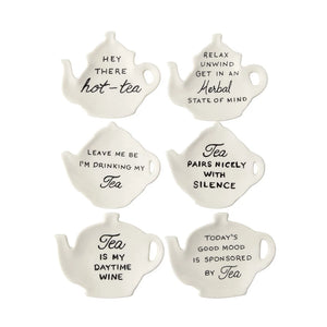 Hot-Tea - Teapot Stoneware Dish