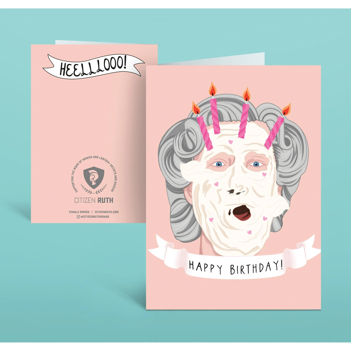 Mrs. Doubtfire Birthday - Card