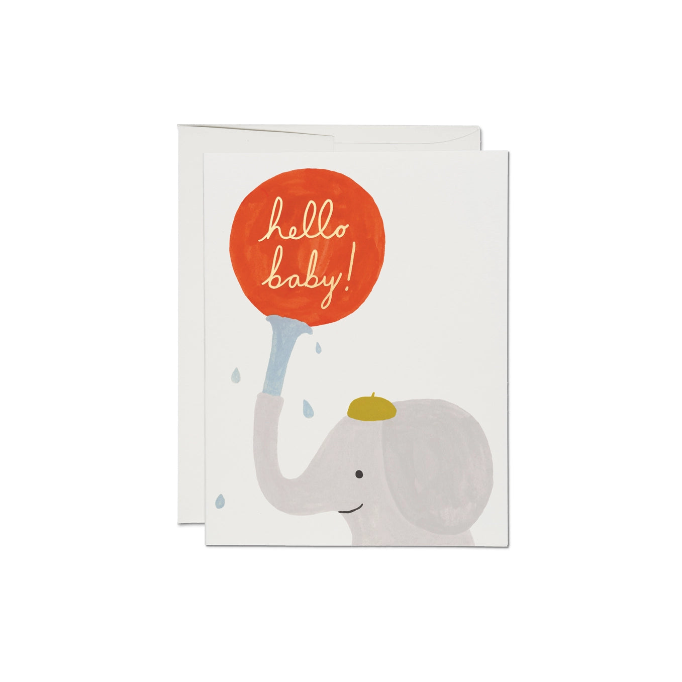 Little Elephant - Baby Card