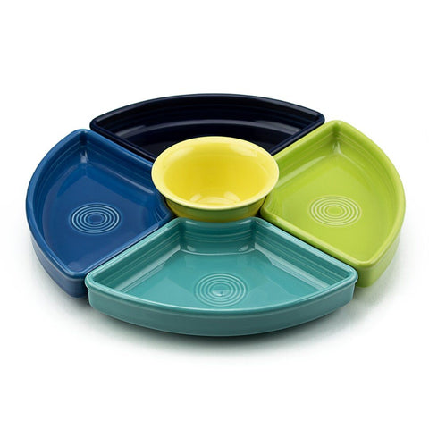 5pc Entertainment Set in Cool Colors - Fiestaware