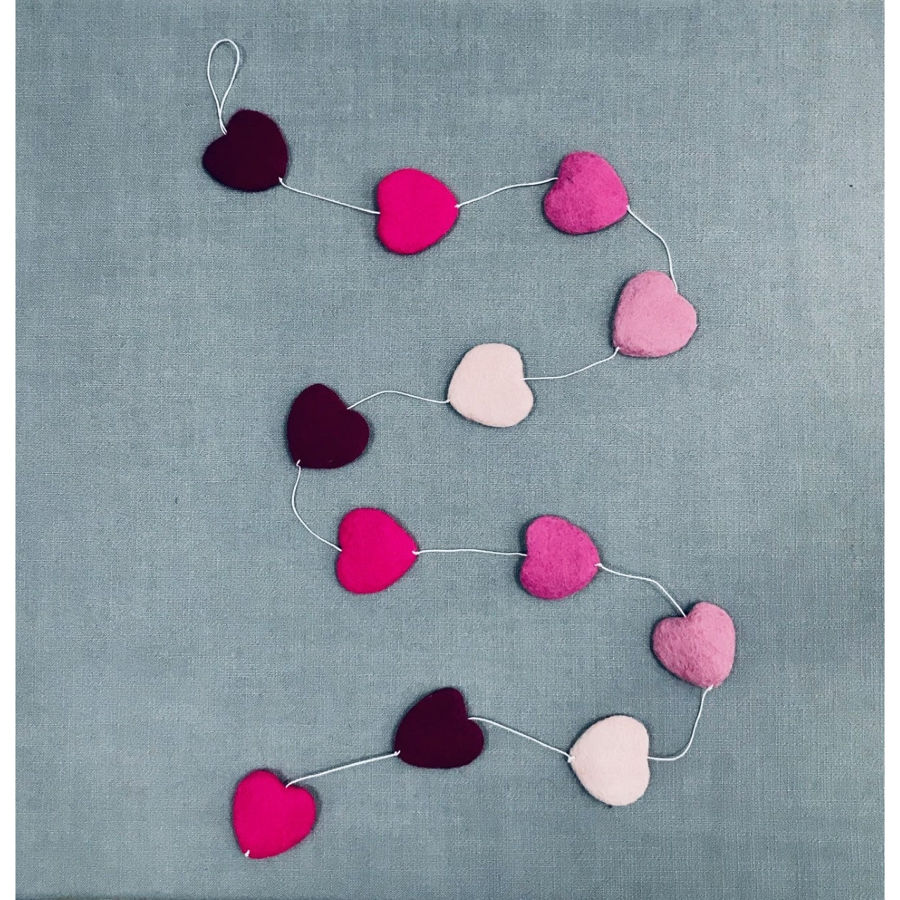 Heart Felt Garland - Pink