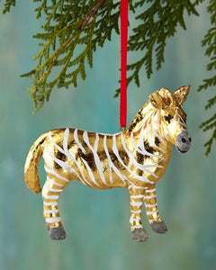 Fantastical Zebra Ornament