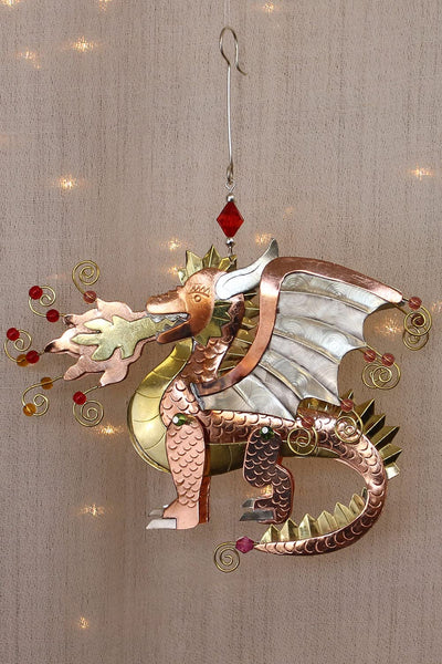 Fire Dragon Ornament