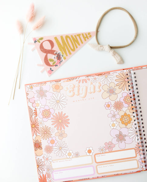 Flower Child Memory Book