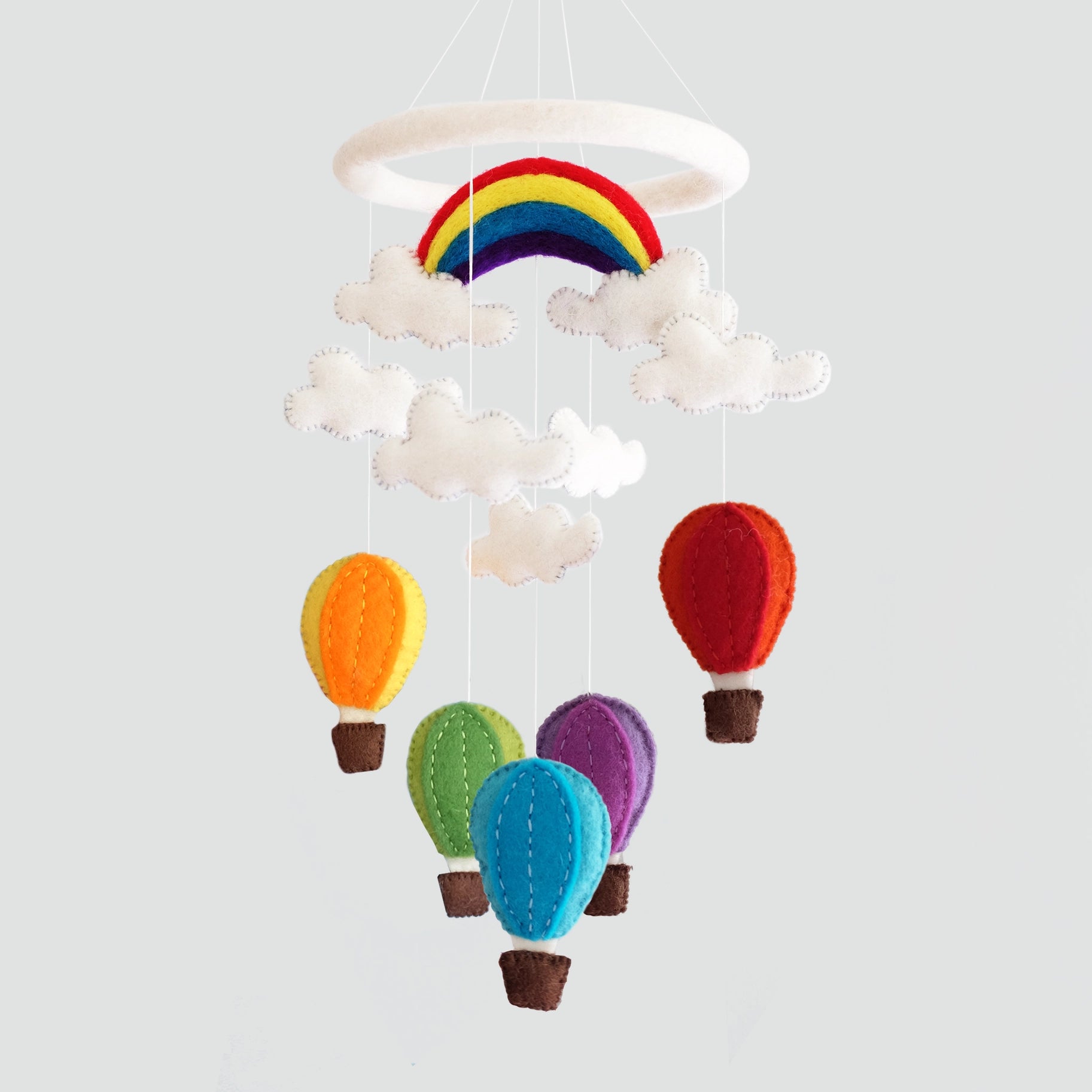 Hot Air Balloon - Felt Mobile