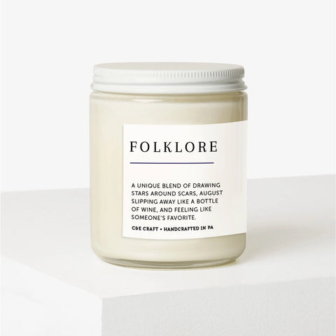 Folklore - Soy Wax Candle
