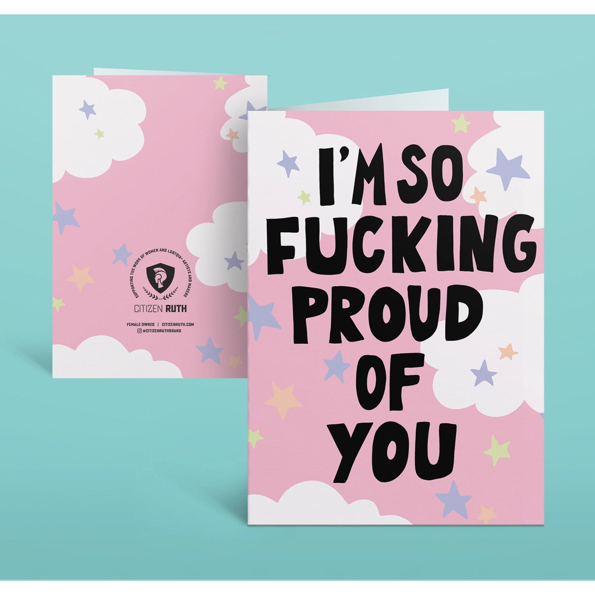 So F***ing Proud - Card