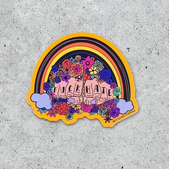 Fuck Hate - Sticker