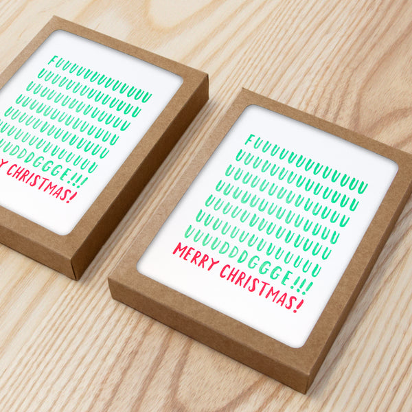 Fuuuudge! - Box Set of 6 - Holiday Card