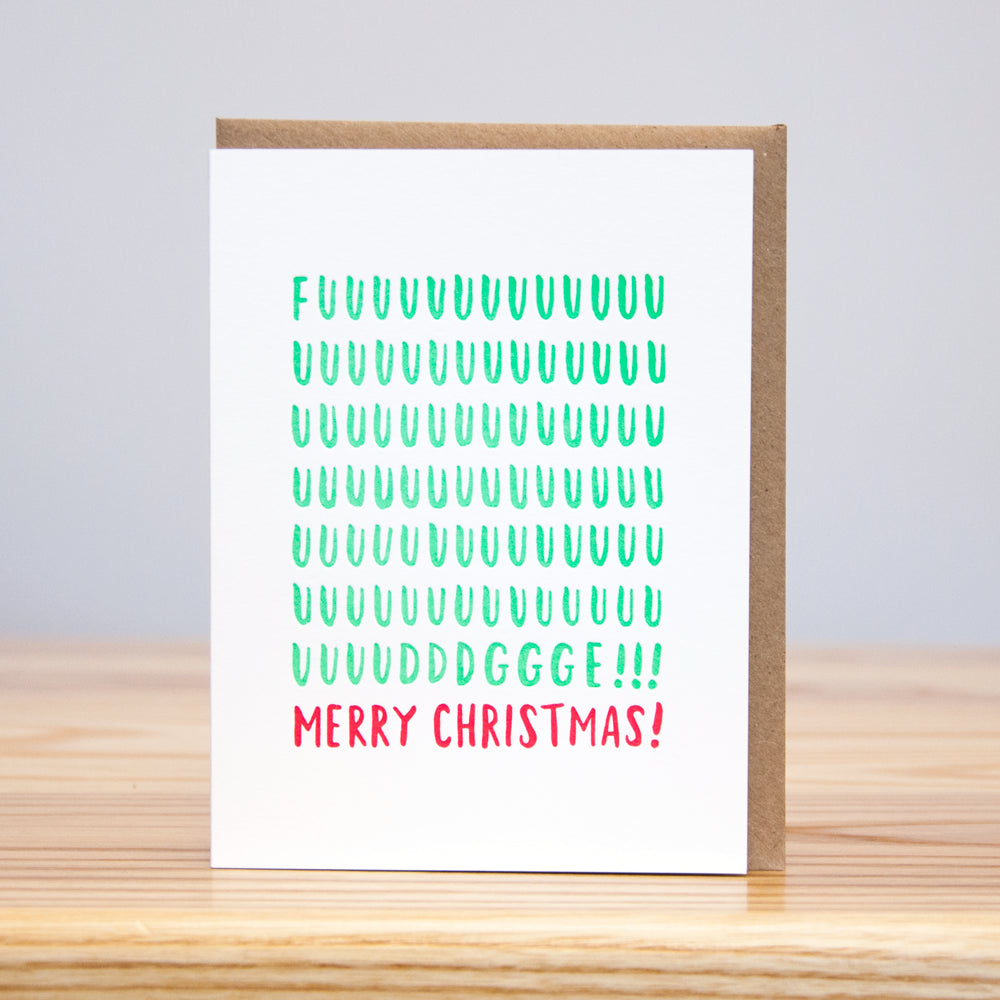 Fuuuudge! - Box Set of 6 - Holiday Card