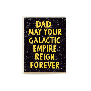 Galactic Empire - Father's Day Card