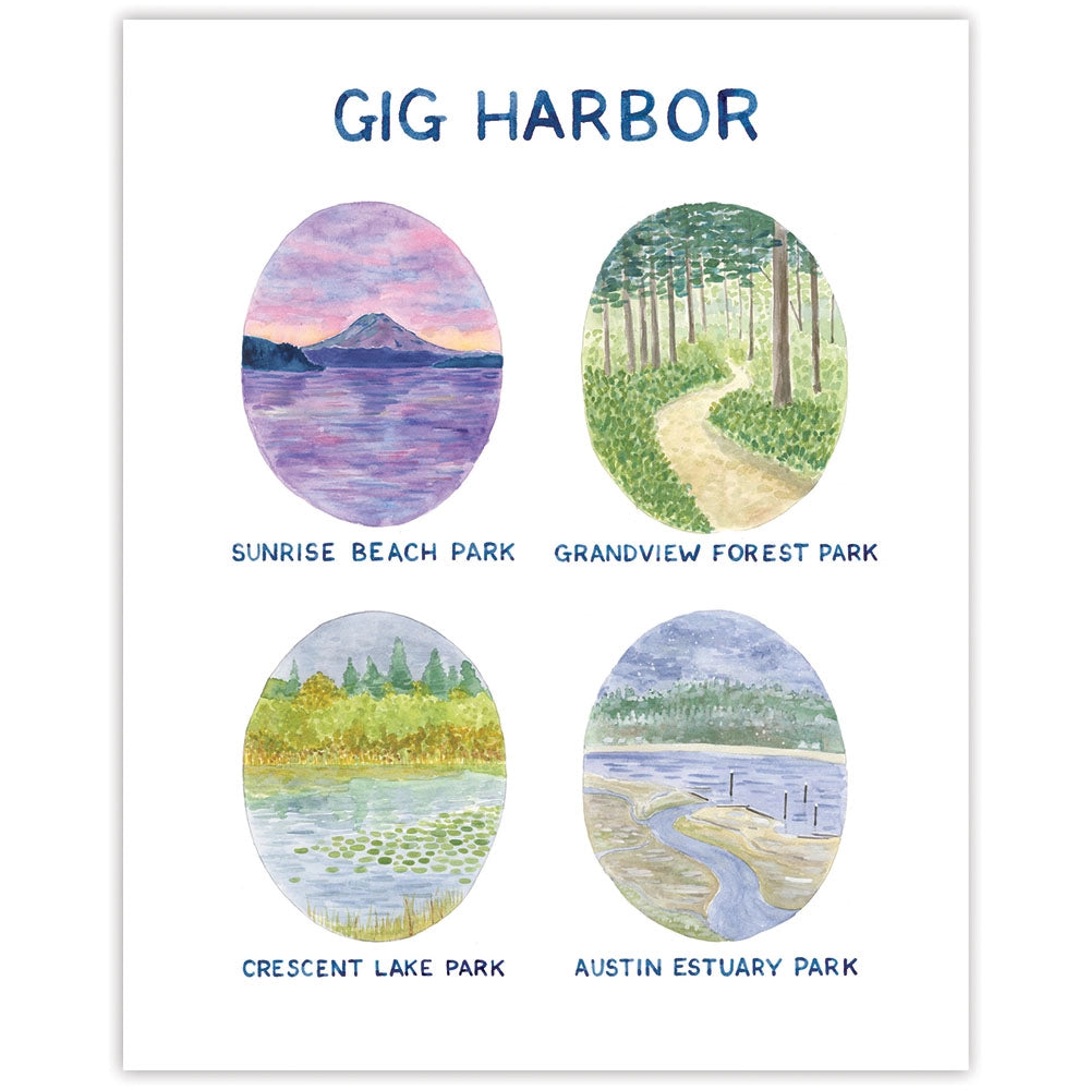 Gig Harbor Art Print