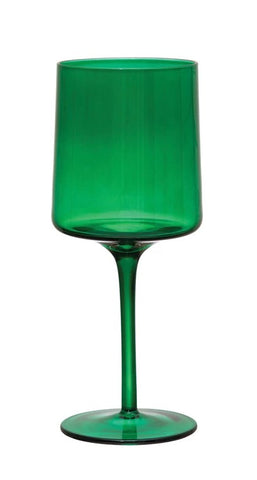 Green - Wine Glass