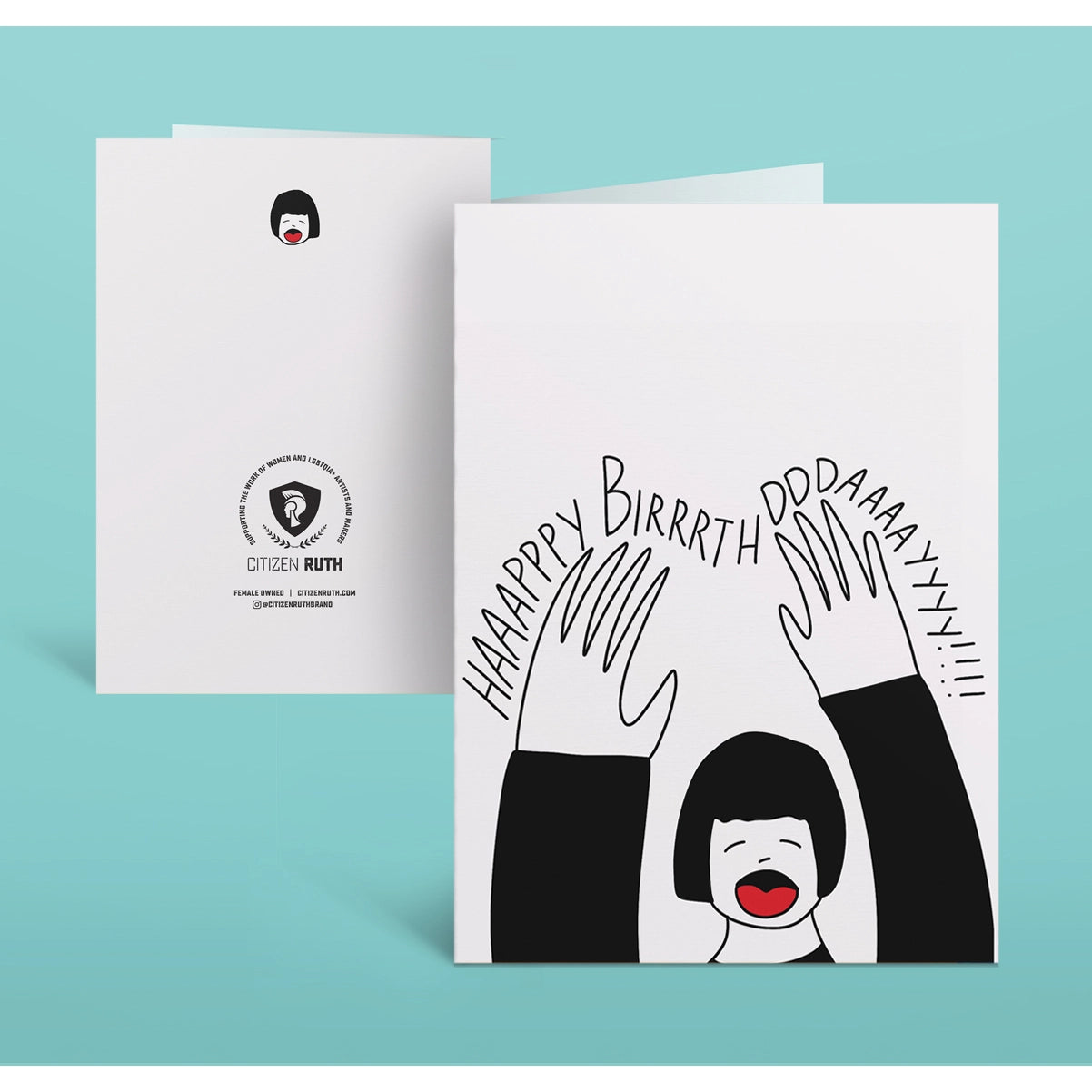 Haaappy Birthday - Birthday Card