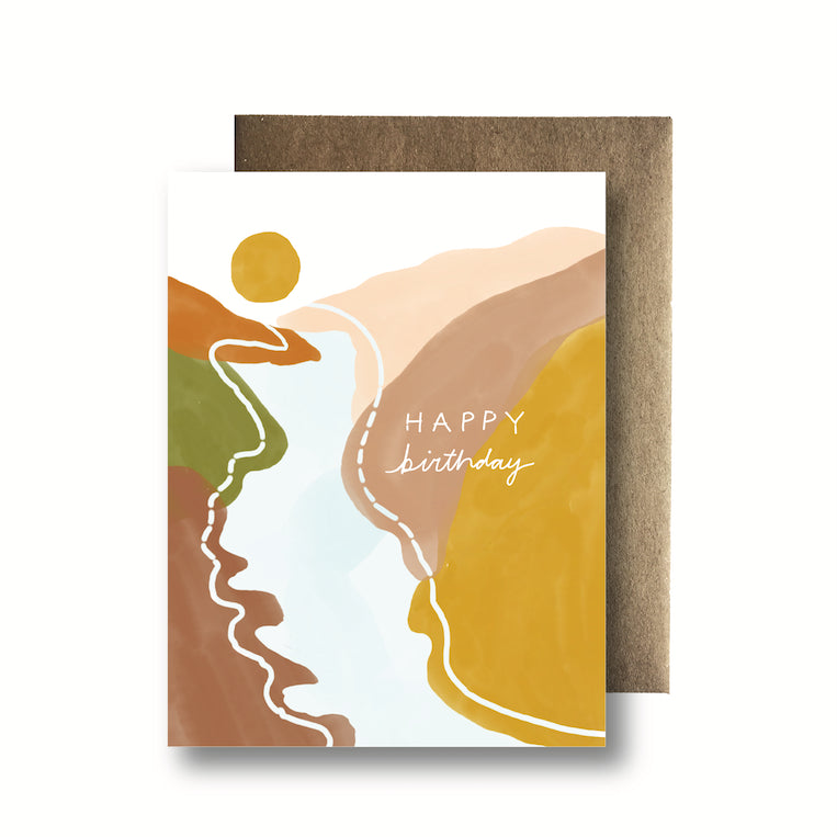 HBD Sunny River - Birthday Card
