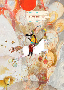 Happy Birthday Unicorn - Birthday Card