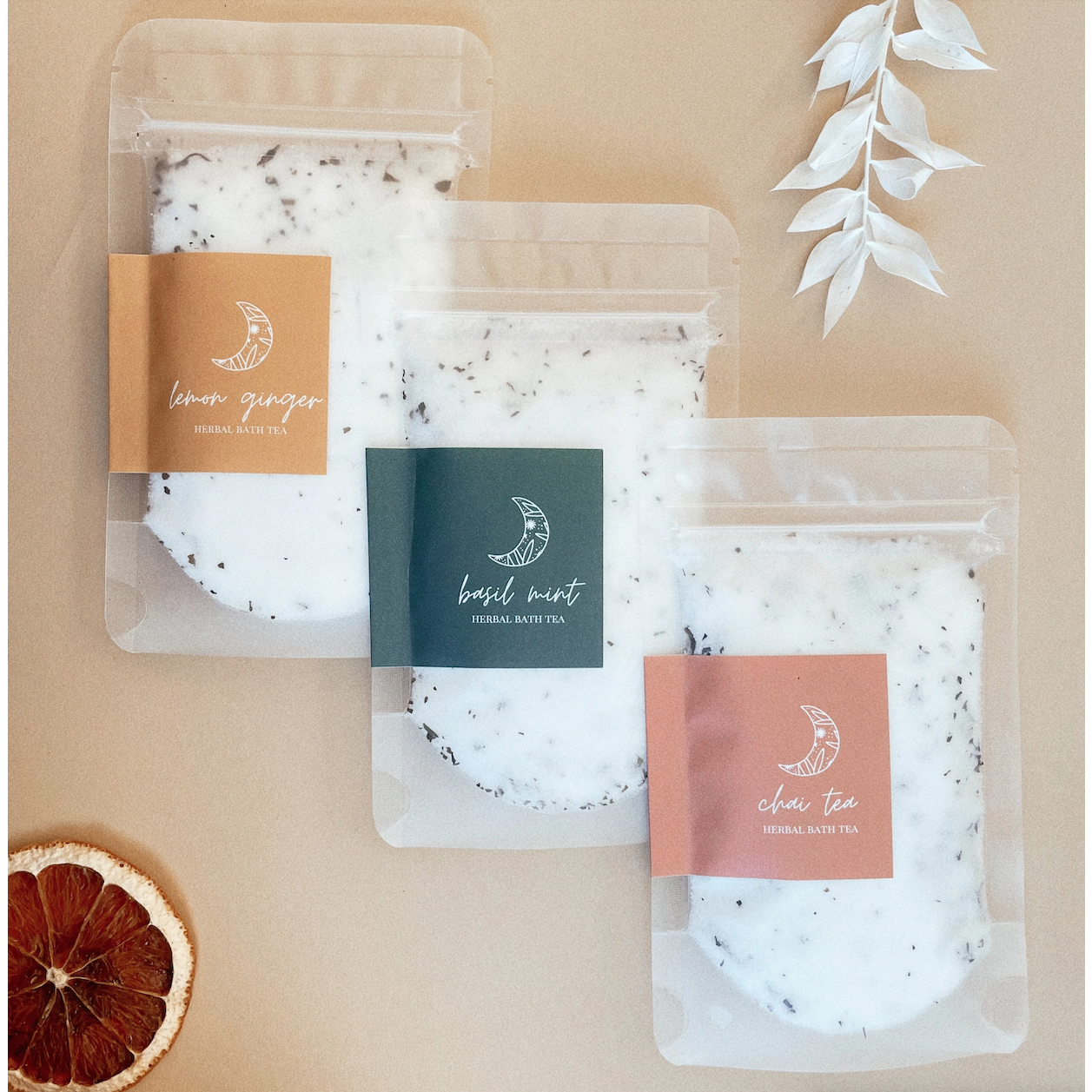 Basil Mint - Herbal Bath Tea