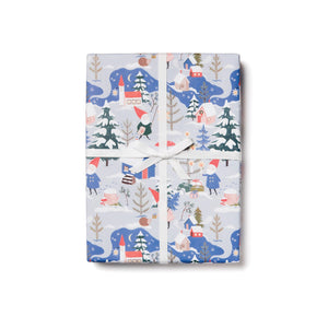 Holiday Gnomes Roll - Wrapping Paper
