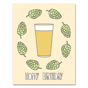 Hoppy Birthday - Birthday Card
