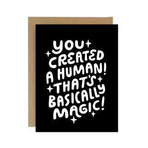 Human Magic - Baby Card