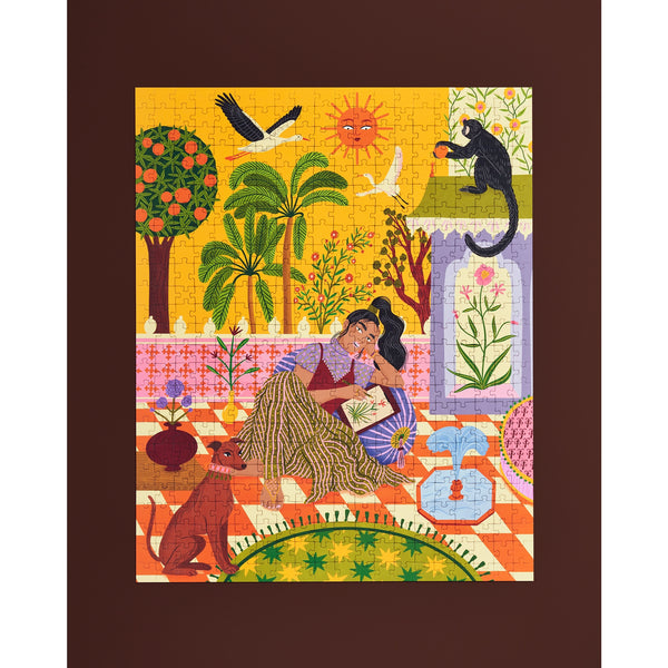 Indian Garden - 500 Piece Puzzle
