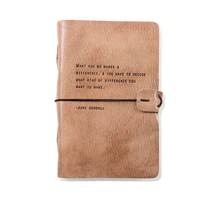 Artisan Leather Journal - Jane Goodall