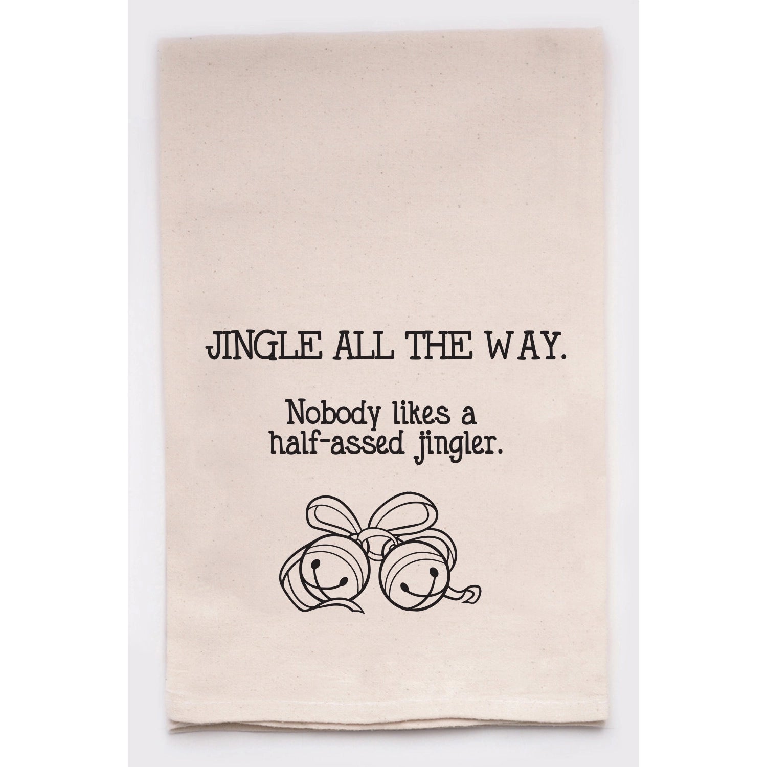 Jingle All The Way Tea Towel