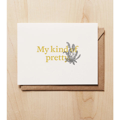 My Kind of Pretty - Love Card