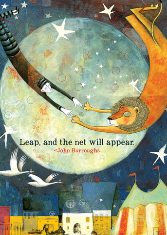 Leap - Sympathy Card