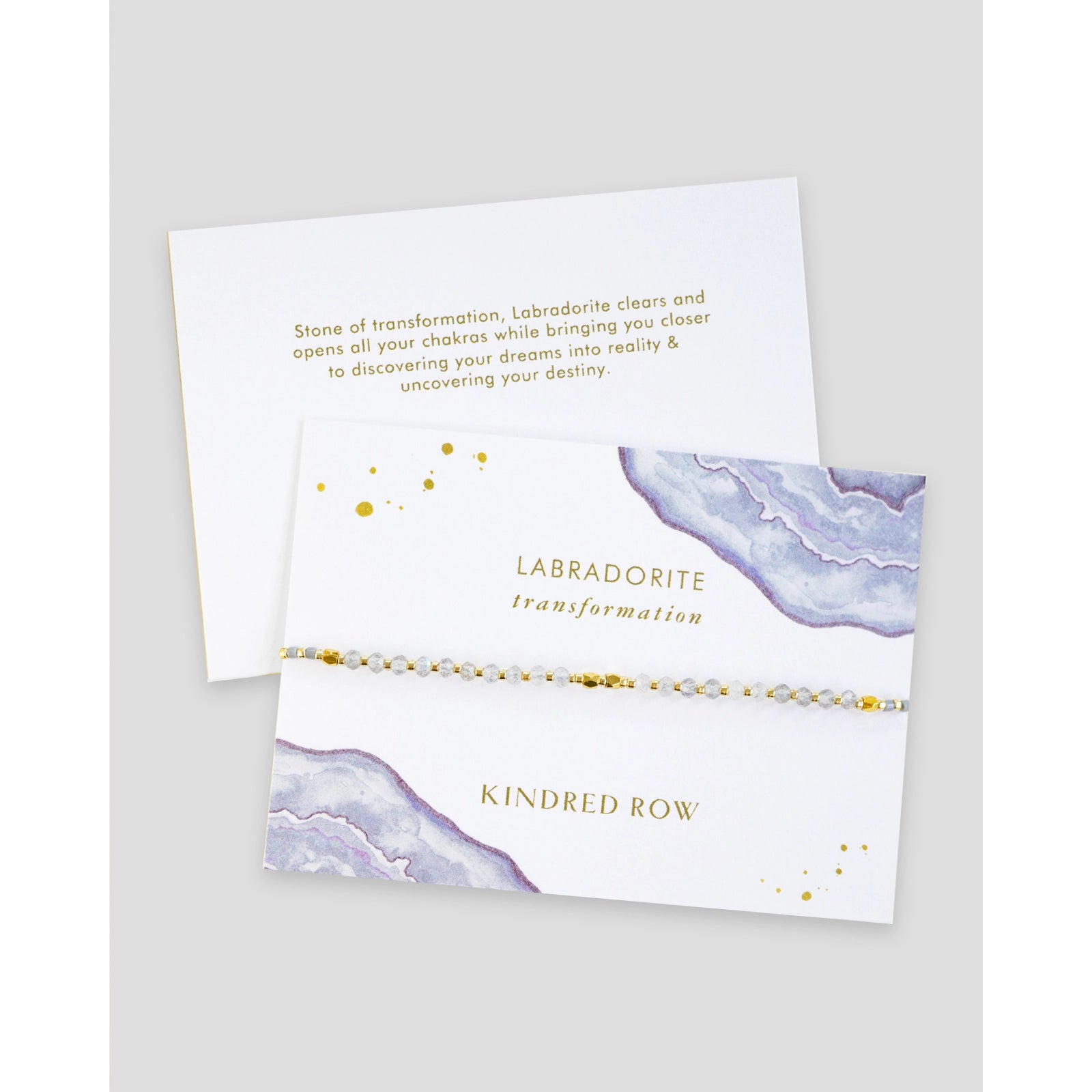 Labradorite - Healing Gemstone Stacking Bracelet