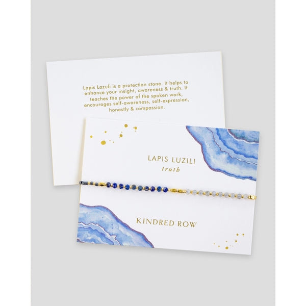 Lapis Lazuli Healing Gemstone Stacking Bracelet